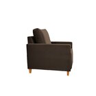 Poltrona Em Suede Angela Yescasa   Marrom