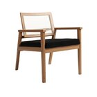 Poltrona Em Veludo 235 Caraiva Preto