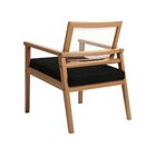 Poltrona Em Veludo 235 Caraiva Preto