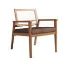 Poltrona Em Veludo 243 Caraiva Ferrugem