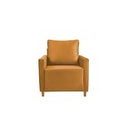 Poltrona Em Veludo Angela Yescasa Amarelo