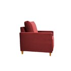 Poltrona Em Veludo Angela Yescasa Vermelho