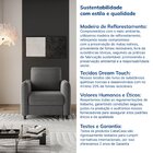 Poltrona Em Veludo Orquídea Cabecasa Madeiraoriginals Cinza