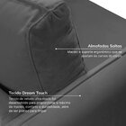 Poltrona Em Veludo Orquídea Cabecasa Madeiraoriginals Cinza