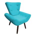 Poltrona Emilia Azul Turquesa