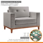 Poltrona Emily Yescasa Linho White Europe