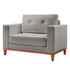 Poltrona Emily Yescasa Linho White Europe