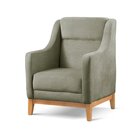 Poltrona Encosto Alto Bouclé Áquila Verde