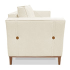 Poltrona Escritório Recepção Sala Dinamarca Spz Linho - Doce