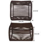 Poltrona Espreguiçadeira Portugal Em Alumínio E Cordão Fibra