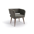 Poltrona Estofada Antara  Chumbo