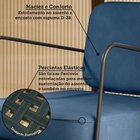 Poltrona Estofada Com Base Em Ferro Heredia Espresso Móveis V