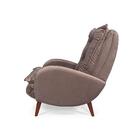 Poltrona Estofada Diandra Cia Do Estofado - Cinza