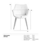 Poltrona Estofada Eleven