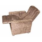 Poltrona Estofada Reclinável Michelly Moura Chocolate