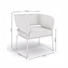 Poltrona Estofada Urbana Tecido A021 Geo