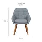 Poltrona Farrel Cinza Escuro