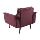 Poltrona Firenze Veludo Kero Konforto Goiaba