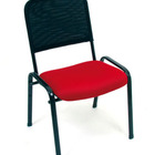 Poltrona Fixa Empilhável  Linha Tela Mesh Hotel Auditório Ver