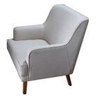 Poltrona Florenza Luxo Linho Bege