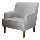 Poltrona Florenza Luxo Linho Bege