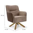 Poltrona Gaby I Marrom