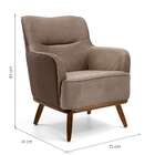 Poltrona Gaby Marrom