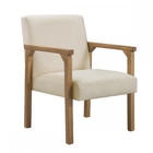 Poltrona Gaia Suede Bege My House