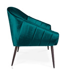 Poltrona Giovana Acetinado Pés Palito De Ferro - D'rossi - Az