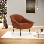 Poltrona Giovana Corano Nozes Pés Palito De Ferro D03 - D'ros