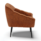 Poltrona Giovana Corano Nozes Pés Palito De Ferro D03 - D'ros