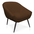 Poltrona Giovana Corino Pés Palito De Ferro - D'rossi - Marrom