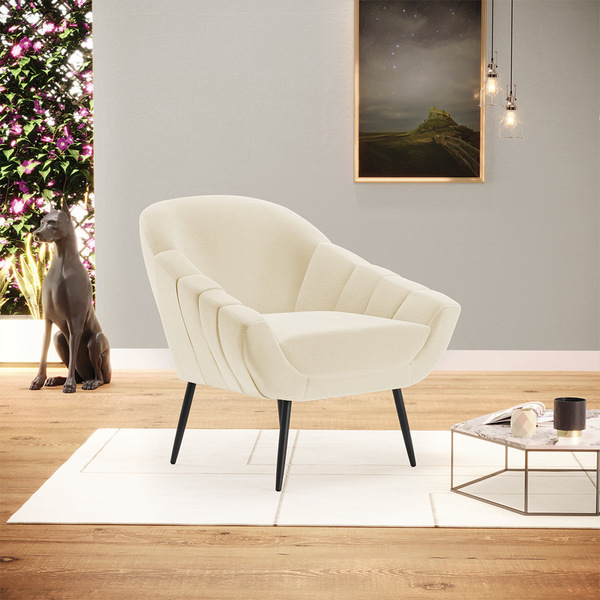 Poltrona Giovana Linho Pés Palito De Ferro D03 - D'rossi - A1