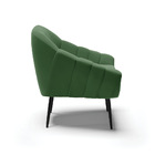 Poltrona Giovana Suede Pés Palito De Ferro D01 - D'rossi - Ve