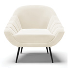 Poltrona Giovana Veludo Pés Palito De Ferro D03 - D'rossi - B