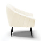 Poltrona Giovana Veludo Pés Palito De Ferro D03 - D'rossi - B