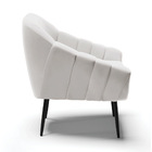 Poltrona Giovana Veludo Pés Palito De Ferro D03 - D'rossi - C