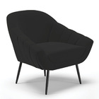 Poltrona Giovana Veludo Pés Palito De Ferro D03 - D'rossi - P