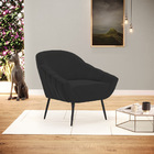 Poltrona Giovana Veludo Pés Palito De Ferro D03 - D'rossi - P