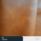 Poltrona Giratória 122cm Mercy Courino Caramelo - Sallar Home