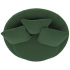 Poltrona Giratória 127cm Golden Veludo Verde - Sallar Home