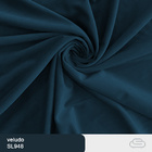 Poltrona Giratória 73cm Epic Veludo Azul Marinho - Sallar Home