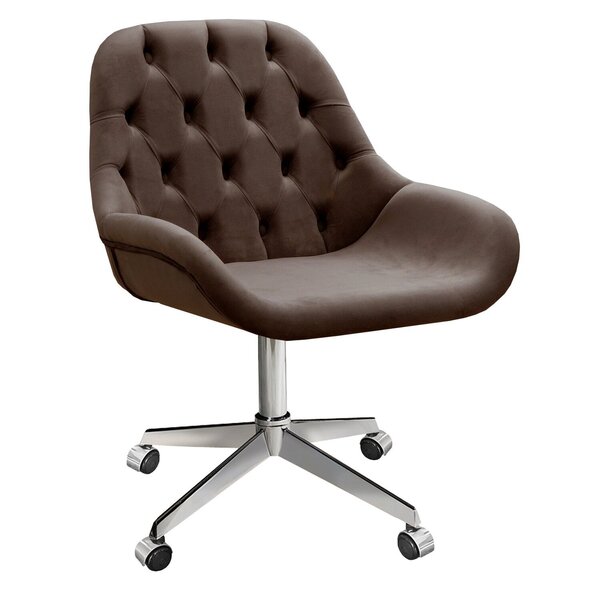 Poltrona Giratória Com Rodízio Cadeira Decorativa Sala, Escri