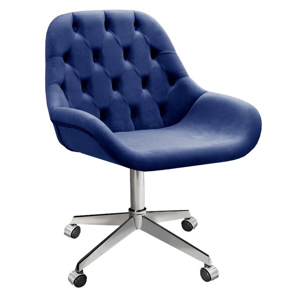 Poltrona Giratória Com Rodízio Cadeira Decorativa Sala, Escri