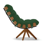 Poltrona Giratoria Costela Kit 2 Veludo Base De Madeira Ma30