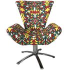 Poltrona Giratória Elegance Romero Britto