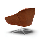 Poltrona Giratória Giovana Corano Base Cromada D03 - D'rossi