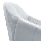 Poltrona Giratória Giovana Suede Base Madeira Mm30 D'rossi -