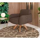 Poltrona Giratória Jéssica Marrom