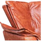 Poltrona Giratoria Opala Corano Base Cro - Nozes